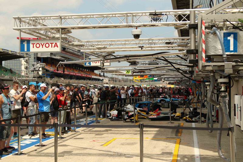 Illustration for article titled Le Mans Pits and Paddock